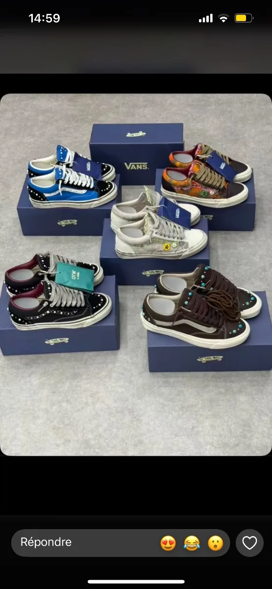 Vans nouveau modèle — Mame cheikh shoes, Marché Colobane Dakar